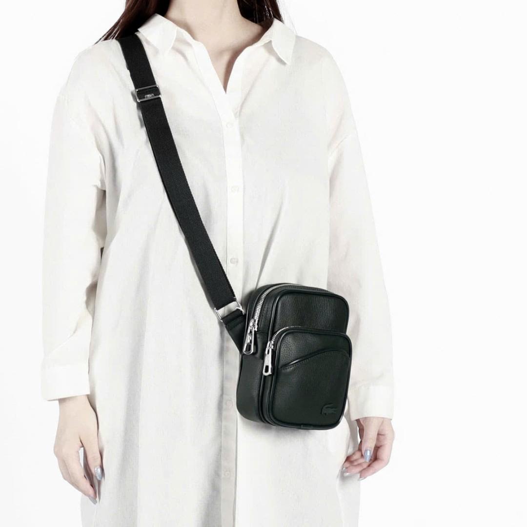 Túi Đeo Chéo 20*15cm đi chơi dạo phố LACOSTE Basic 2025